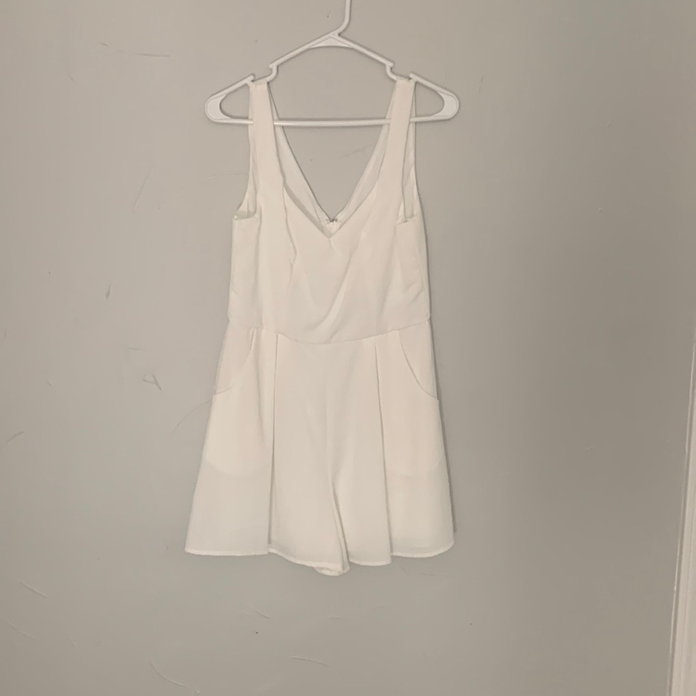 Francesca’s White Romper